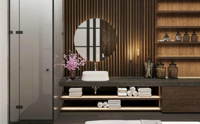 廊坊美容院装修案例 美容会所设计 美容SPA装修 廊坊美容院装修案例 美容会所设计 美容SPA装修